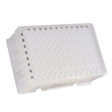 Picture of Omega Biotek, EZ-96™ Disruptor 96-well Plates C Plus with Ceramic Homogenizer Beads, 2.0ml/well, Round Bottom, 10 plates/pack