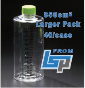 Picture of LARGER PACKAGING - 850cm² Roller·Bottle, TC Treatedwith Filtered/Vented ScrewCap, 40/case