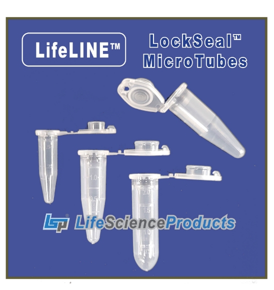 Picture of LifeLINE™ - LockSeal™ Locking Microcentrifuge Tubes