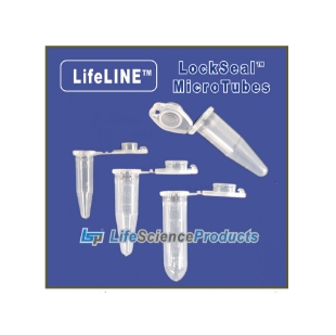 Picture of LifeLINE - 500uL (aka 0.60ml) LockSèal™ Microcèntrifuge Tubès, 1000/pack