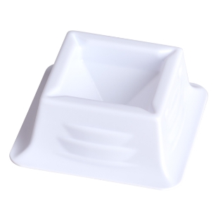 Picture of 5mL Polystyrene Reagent Resérvoir, Pyramid Bottom - Bulk Pack, White, Sterile, 5/bag, 200/case