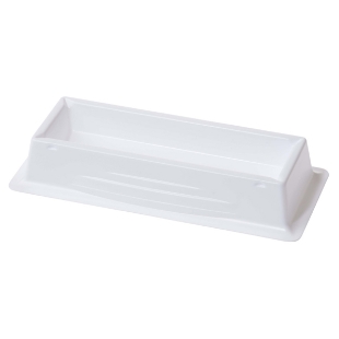 Picture of 25mL Polystyrene Reagent Resérvoir - Bulk Pack, White, Sterile, 5/bag, 200/case