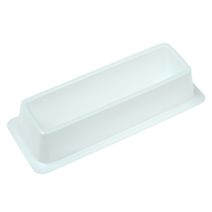 Picture of 50mL Polystyrene Reagent Resérvoir - Bulk Pack, White, Sterile, 5/bag, 200/case