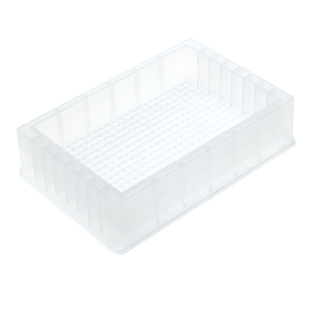 Picture of Single Cavity Reagent Resérvoir, 384 Pyramid Bottom, PP, Non-sterile, 5/bag, 25/case