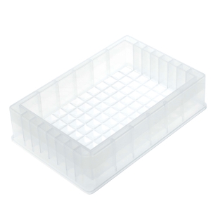 Picture of Single Cavity Reagent Resérvoir, 96 Pyramid Bottom, PP, Non-sterile, 5/bag, 25/case