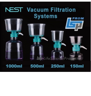 Picture of 500 mL Vαcuum Filtrαtion, 0.22 um, PES, Sterile, 1/pack, 12/case