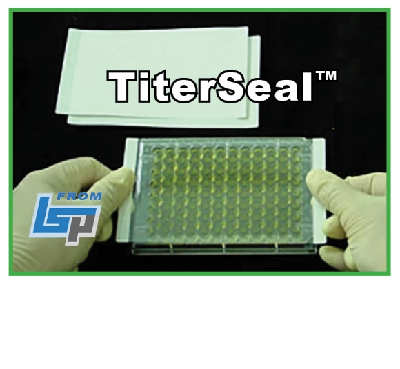 Picture of Non-Sterile, TiterSeαl™ Plαte Seαling Films, 2 mil (50µm) for ELISA or Assαys, (TTS-100), 100/pack