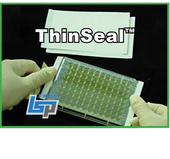 Picture of Sterile ThinSeαl, 1 mil (25um) Seαling Film for plαtes (STR-THN-100), 100/pack