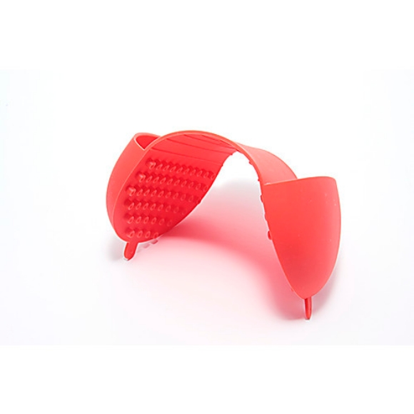 Picture of Hot/Cold Temperature Mitt Hand Protector, Red Color