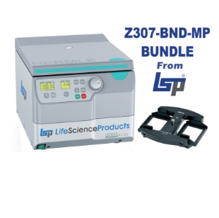 Picture of Hermle Z307-BND-MP BUNDLE - Includes Z307 Microcentrifuge with 2-place Swing out Microplate Rotor (Z326-02MP)