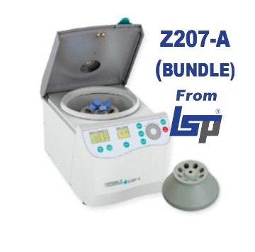 Picture of Hermle Z207-A BUNDLE - Includes Z207-M Compact Clinical Centrifuge with 8 x 15 ml tube rotor (Z207-0815)