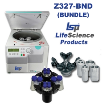 Picture of Hermle Z327-BND Tissue Culture BUNDLE - Includes Z327 Universal Ambient Centrifugè for 15ml & 50ml Conical Tubes with Swing out Rotor and Buckets