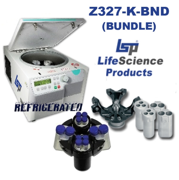 Picture of Hermle Z327-K-BND Tissue Culture BUNDLE - Includes Z327-K Universal Refrigerated Centrifuge for 15ml & 50ml Conical Tubes with Swing out Rotor and Buckets