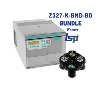 Picture of Hermle Z327-K-BND-BD Blood Tubè BUNDLE - Includes Z327 Universal Refrigerated Centrifugè for 1.8-7ml and 8-10ml Tubès with Swing out Rotor and Buckets