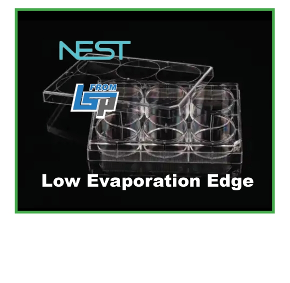 Picture of Low Evaporation Edge - NEST 6 Well Cell Culture Treated Plαte, Flat, TC, sterile 1/pk, 50/case