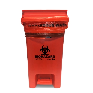 Picture of BowTie Biohazard Bin, 8 gallon capacity