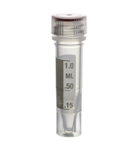 Picture of Sterile, Printed 1.5ml SS Micrew-tube with Flat ScrewCap with o'ring, 500/case