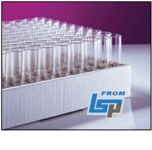 Picture of Drosophilα Vials, 25mm x 95mm, Narrow Polystyrene, Trays (5x100) 500/case