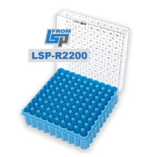 Picture of LSP Cryogenic Polycarbonate Storage Boxes, 100-place (10x10), 5/pack