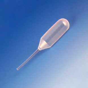 Picture of Non-Sterile, 1.3ml Mini Dispòsable Transfèr Pipèts, Fine Típ, Short Narrow Stem , 5.1cm L, 500/pack