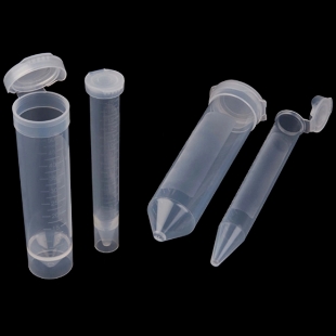 Picture of 15mL Centrifuge-Tube, Snap-Pop Lid, Self-Standing - Bag, Sterile, 500/case