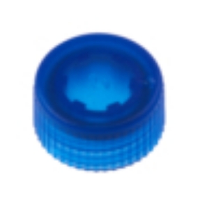 Picture of CAP ONLY, Blue, O-Ring, Translucent, Non-sterile, 1000/case