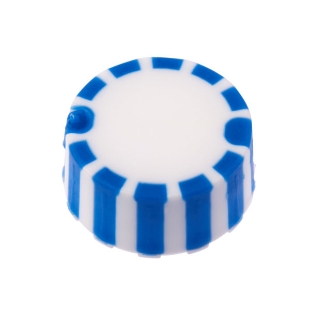 Picture of CAP ONLY, Blue, Grip Cap With Integrated O-Ring, Non-sterile, 1000/case