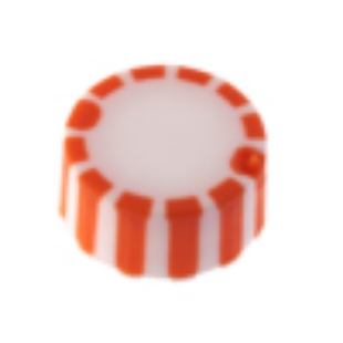 Picture of CAP ONLY, Orange, Grip Cap With Integrated O-Ring, Non-sterile, 1000/case