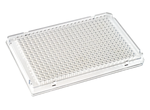 Picture of Perƒorm™ Brand - Two-Component 384-well - Full-Skirt PCR Plate, A24, P24, CLR Frame/CLR Wells PC Hard (Rigid) Frame and 30 µL PP Clear Wells, 10 x 10 plates/case, 100 plates/case 