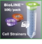 Picture of "BEST VALUE" - BioLINE™ Sterile Cell Filter Strainers, Individually Wrapped, 100/pack