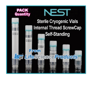 Picture of NEST Cryo Vials, 0.5ml Internal Thread, Self-Standing, 50/bag, 10x50/pack, 500/pack 