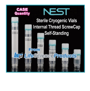 Picture of NEST Cryo Vials, 0.5ml Internal Thread, Self-Standing, 50/bag, 40x50/case, 2000/case