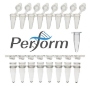 Picture of Perform™ Optically Clear PCR Strip Tubes and Caps / Individual PCR Tubes