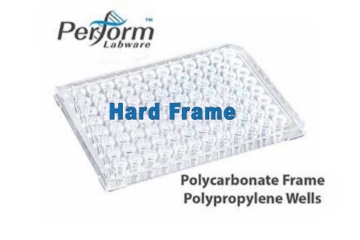 Picture of Perform™ Hard Frame PCR Plates with Hard Rigid Polycarbonate Frame