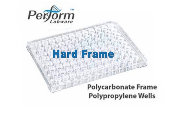 Picture of Perform™ Hard Frame PCR Plates with Hard Rigid Polycarbonate Frame