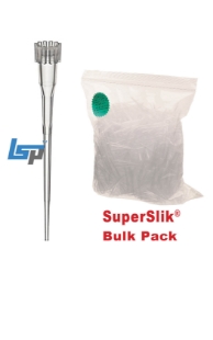 Picture of Labcon SuperSlik, 10uL Extra Long Low Retention Protease-Free Pipet Tips, Non-Sterile Resealable Bulk Pack, 10x1000/case, 10,000 tips/case