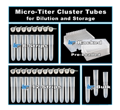 Picture for category Micro-Titer Cluster Dilution Tubes