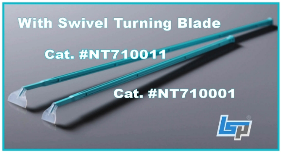 Picture of Nest Cell Scràpers with Swivel Blade, 220mmL, 13mm Blade Width, Sterile Individually Wrapped, 100/pack