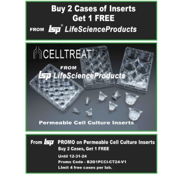 Picture of CellTreat Permeable Cell Culture Inserts for 6-well, 12-well, and 24-well Plates