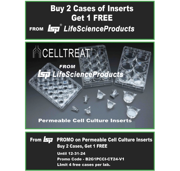 Picture of CellTreat Permeable Cell Culture Inserts for 6-well, 12-well, and 24-well Plates