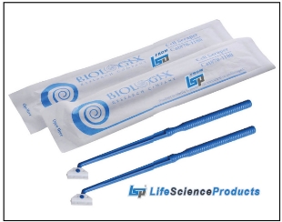 Picture of Sterile Cell Scràpers, 18cm Length Handle, 16.68mm Blade Width, 1/sleeve individually wrapped, 100/pack