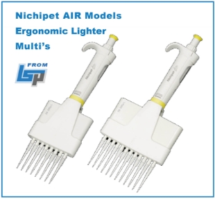 Picture of (Replaced with 00-NAR-100M8, Nichipet AIR model) 8-Channel Nichipet™ EX II Pipèttor (5-100µl volume range)