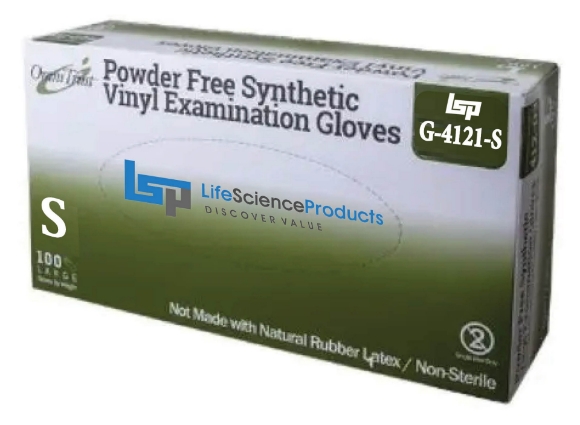 Picture of Small size, OmniVinyl™, 7.0mil 100% Synthetic Vinyl Powder-Free Exam Gloves, 10x100/case, 1000/case