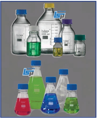 Picture for category Glass (Borosilicate) Bottles and Flasks