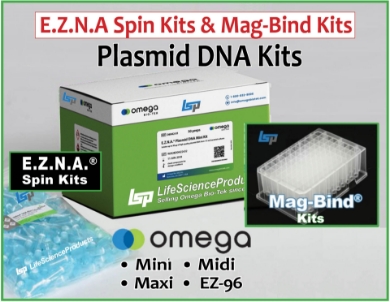 Picture for category PLASMID DNA Kits — EZNA & Mag-Bind Kits