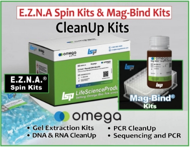 Picture for category CLEAN UP Kits — EZNA & Mag-Bind Kits (Sequencing, DNA/RNA, Extraction, PCR)