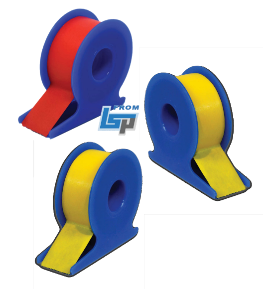 Picture of Handheld Single Roll Labeling Tape Plastic Dispenser for 500" Labeling Tape, 3 dispensers/pack