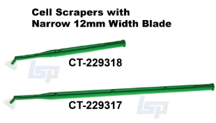 Picture of Cell Scràper, 25cm Length Handle, Stationary Position 12mm Narrow “Scraper” Blade, Sterile, Individual 100/case