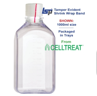 tamper evident media bottles