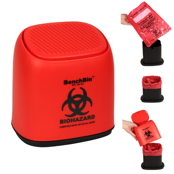 Picture of BenchBin™ Benchtop Biohazard Bin